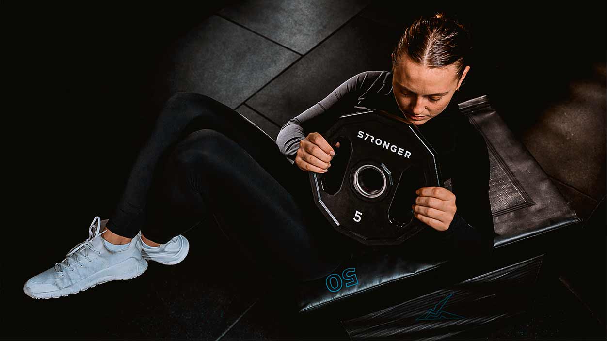Strenght Training on Fitness Mat