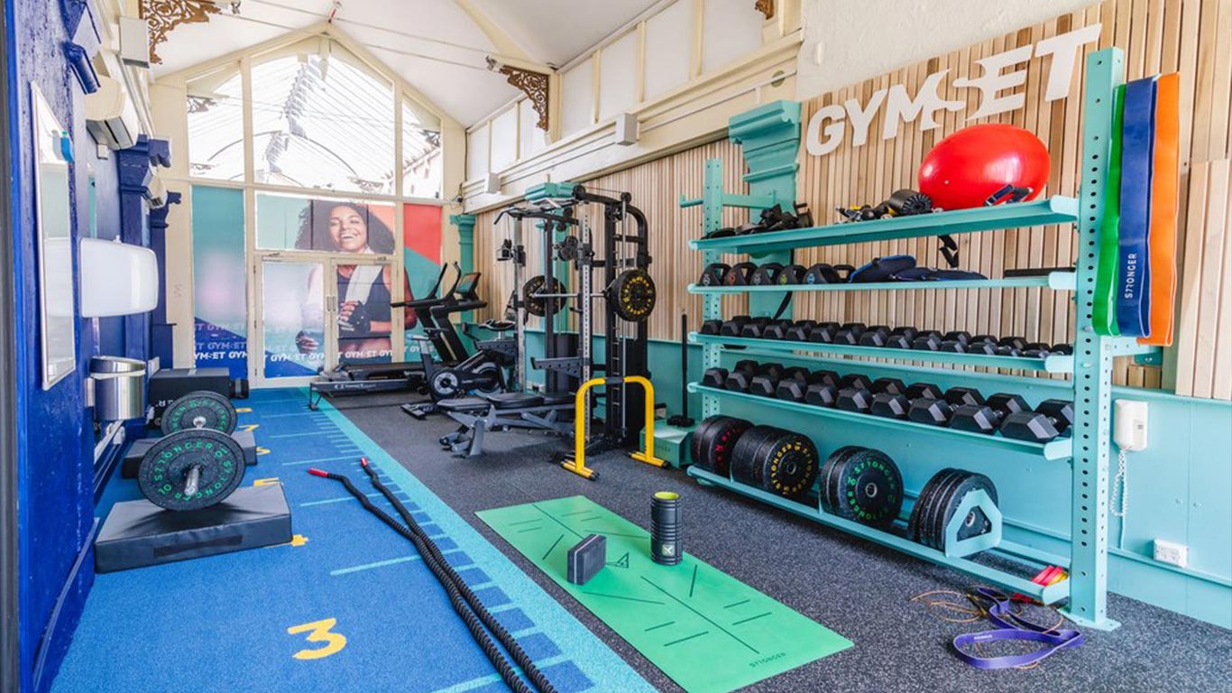 Gymset Gym Design, A Private Micro-Gym available to everyone