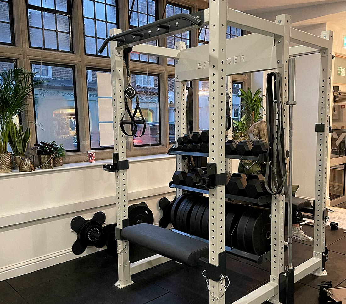 Strength Pod for bespoke Gym Interior