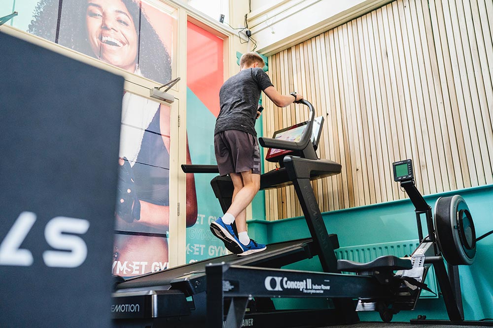 Treadmill For Fitness Gym
