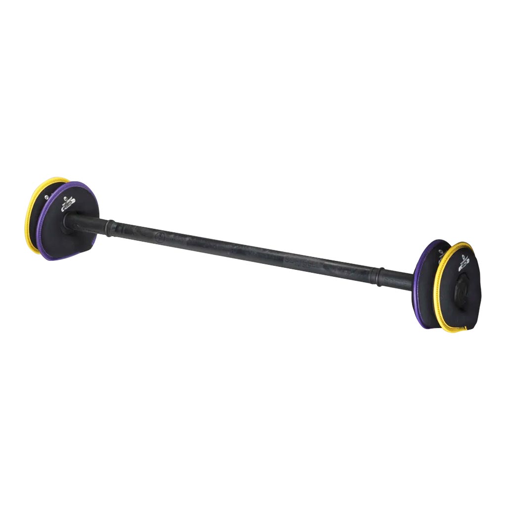 Softbell Pump set, hyperwear barbell set for cardio exercises, the barbell set alternative in UK. Weights for barbell, fitness equipment, home gym, training at home, Sandbell.
