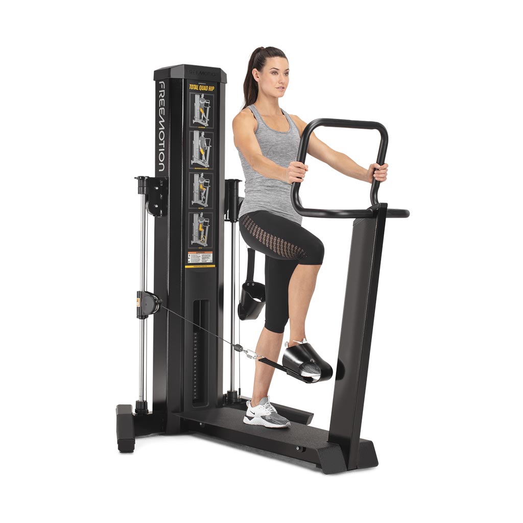 Gym equipment, strength machines, workout at home, gym at home, buy gym equipment london, UK workouts at the gym,, arms workouts, how to train at the gym, burn calories, freemotion genesis total quad/Hip, workouts, exercises with genesis total quad/ Hip