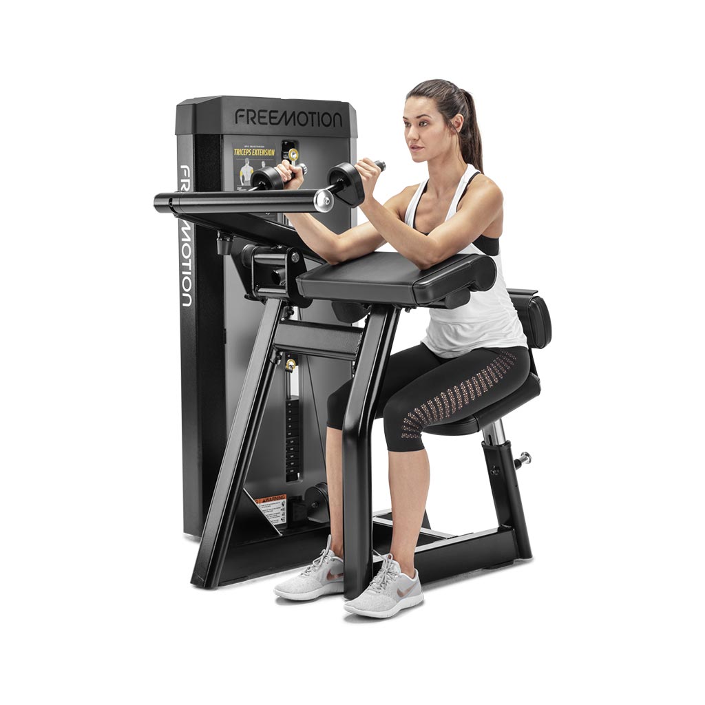 Freemotion Epic Selectorized -Triceps Extensionm buy triceps extension in london, fitness equipment in London, buy gym equipment uk, exercises with tricep extension, arm exercises.