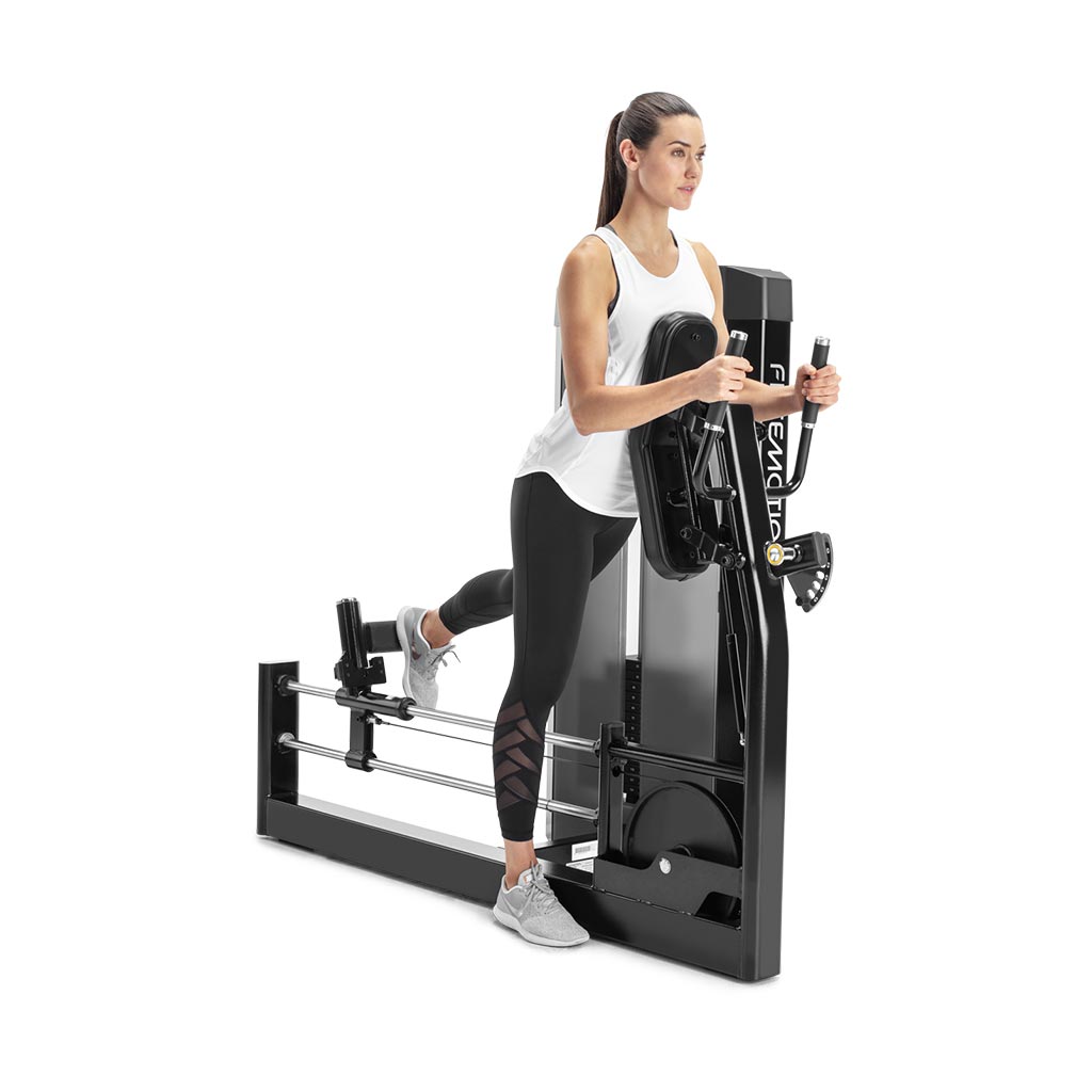 Freemotion Epic Selectorized -Glute, fitness exercises, buy fitness equipment, buy gym equipment, leg exercises, glute exercises, workout at home, glute workout, freemotion UK.