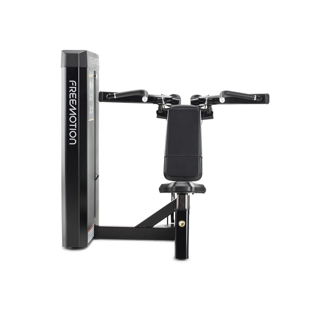 Freemotion Epic Selectorized -Shoulder Press, buy shoulder press, buy fitness equipment in london, gym design, home gym, exercises for shoulders.