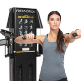 Freemotion Genesis Dual Cable Cross Lite G424, exercise, fitness, workout, genesis Dual Cable Cross Lite G424, workout with freemotion genesis ds chest and shoulder, buy freemotion UK, buy freemotion london.