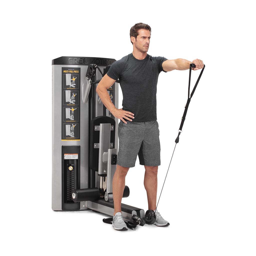 Freemotion Genesis DS Multi Pull Press, exercise, fitness, workout, genesis DS Multi Pull Press, workout with freemotion genesis ds chest and shoulder, buy freemotion UK, buy freemotion london.