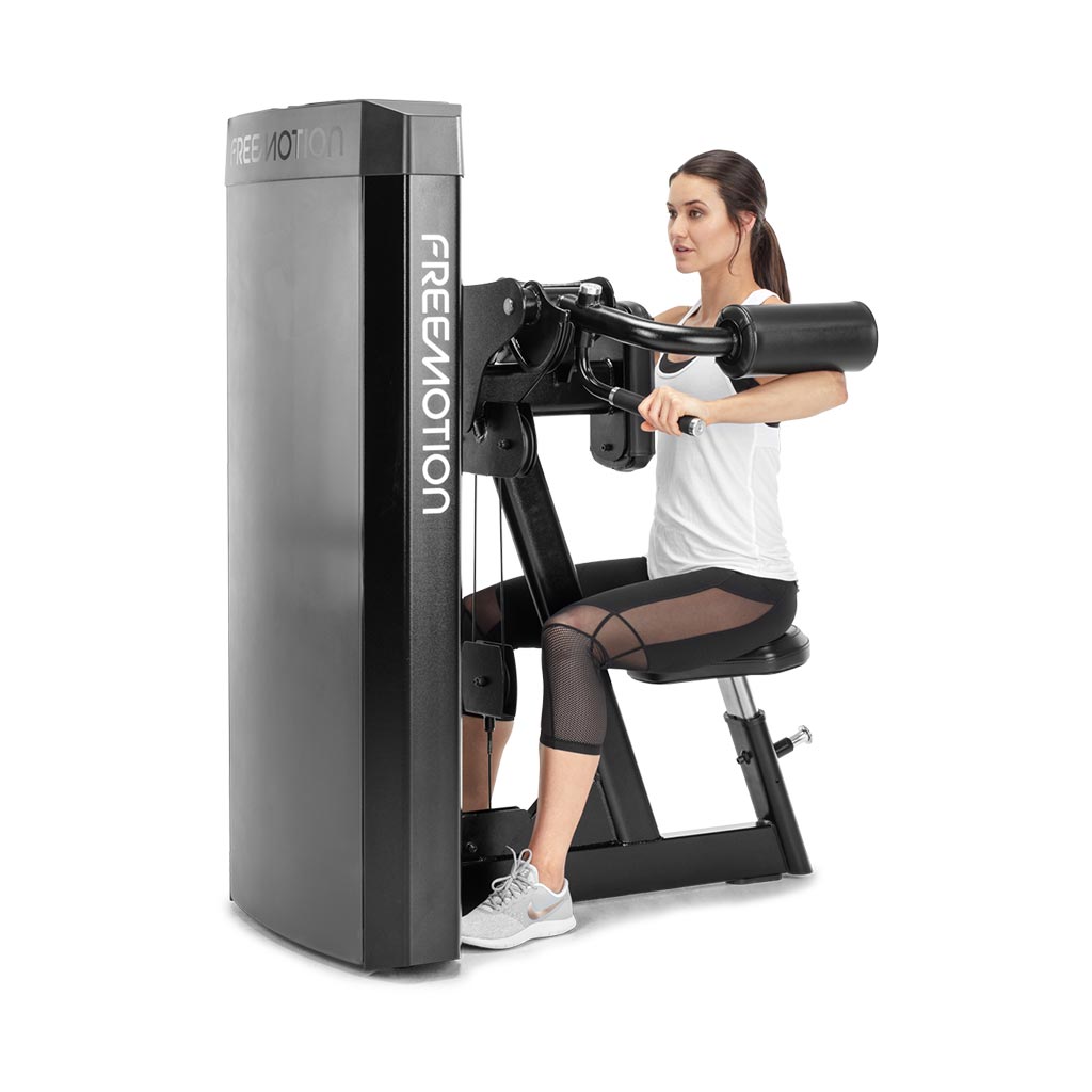 Freemotion Epic Selectorized -Lateral Raise, buy lateral raise machine in Uk, buy gym equipment, gym design, exercises for arms, lateral raise workouts.