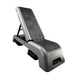 Aerobic Step color Black, Aerobic step color Grey. Aerobic Step for plyometric, aerobic and strength exercises. Aerobic Step for cardio, aerobic step for body weight exercises.