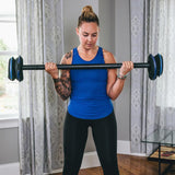 Softbell Pump set, Barbell set, hyperwear barbell set, cardio barbell set, exercises with barbell, buy barbell set UK, buy weights for barbell, fitness equipment, home gym, training at home, sandbell, training with sandbell at home.