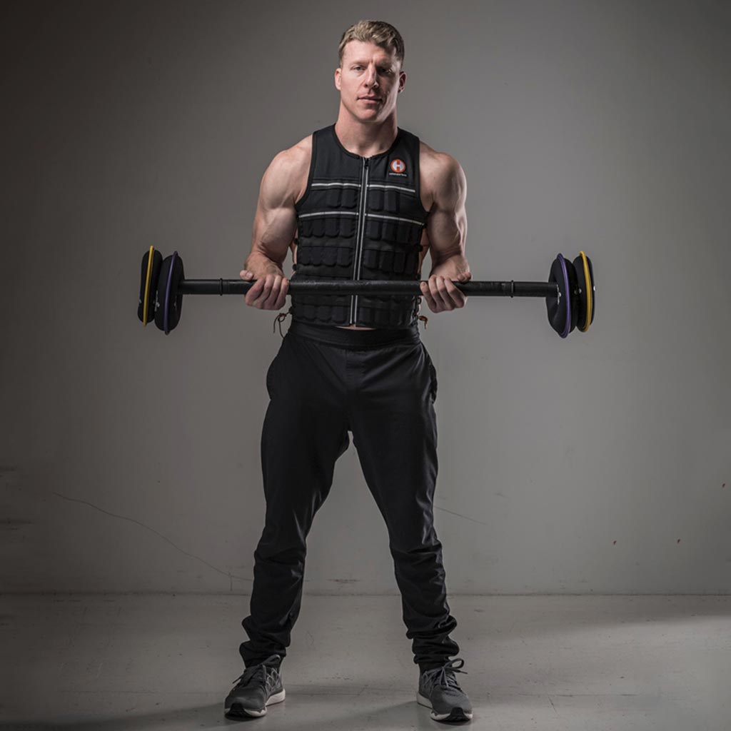 Softbell Pump set, hyperwear barbell set for cardio exercises, the barbell set alternative in UK. Weights for barbell, fitness equipment, home gym, training at home, Sandbell.