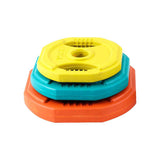 Studio Barbell and Body Pump Weight Set, 20kg Studio barbell set, 5kg plates, 2.5kg plates.