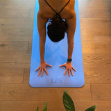 Yoga mat, exercise mat, S7R studio mat, mats for sale, mats uk, mat for yoga, fitness mat, exercises with yoga mat, yoga mat blue, home gym, home gym equipment training.