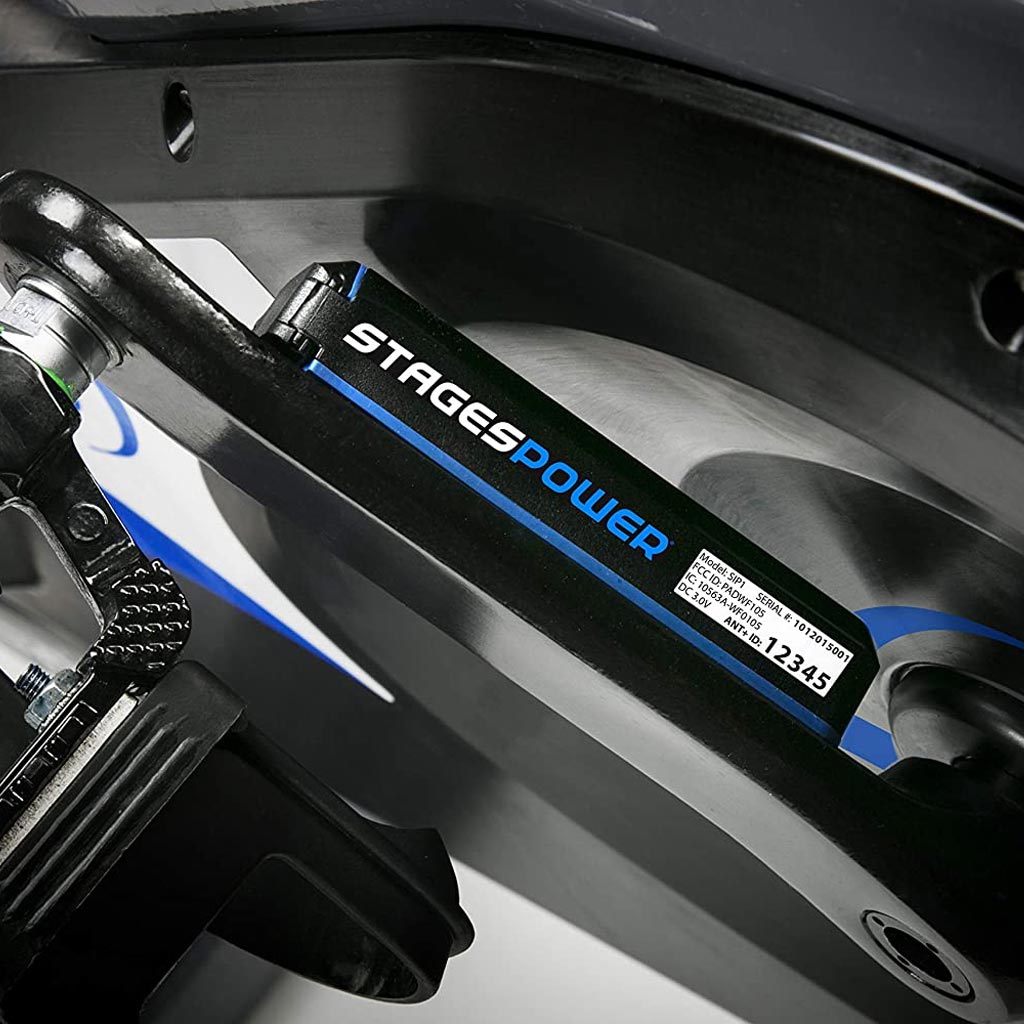 The Stages Power meter is compatible with all Stages SC bikes, buy power meter for bikes, stages accesories, buy power meter UK, power meter Bluetooth. Stages power meter bikes.