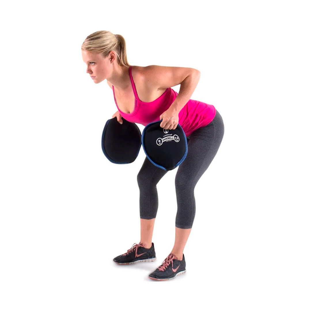 Sandbell, hyperwear sandbell, Hyperwear sandbell filled, sandbell neoprene disc, sandbell exercise, training with sandbell, sandbell workouts, snadbell exercises, gym equipment, home gym.