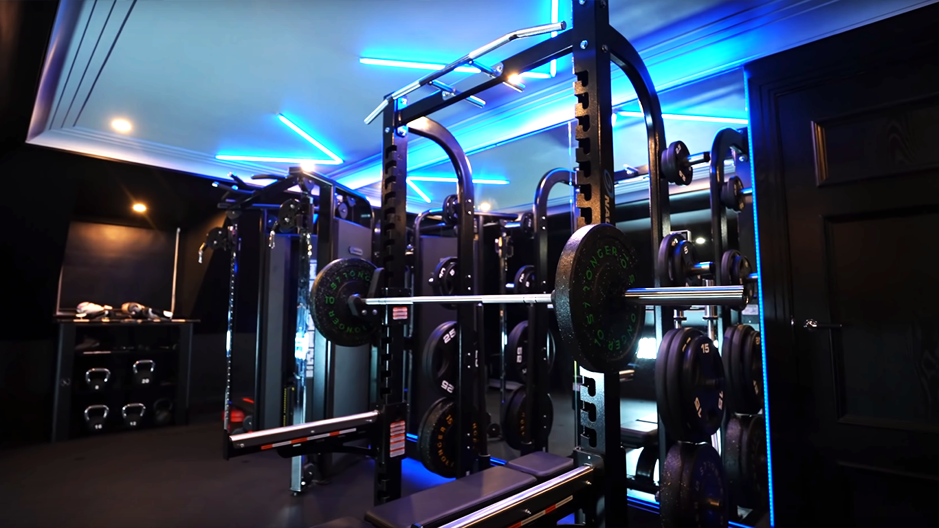Gymshark ft Vikkstar for the design of his home gym