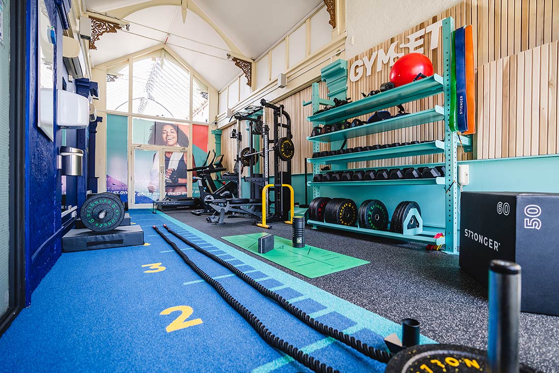 Gym Interior for Private Micro-Gym 