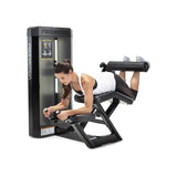 Freemotion Epic Selectorized -Prone Leg Curl, glute workouts, leg workouts, gym fitness equipment, exercises at the gym, workout, exercises with prone leg curl.