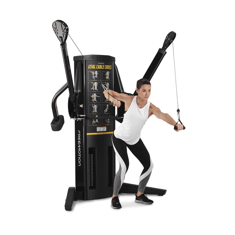 Gym Equipment Arm Workout Pulley Machine Freemotion Genesis Dual