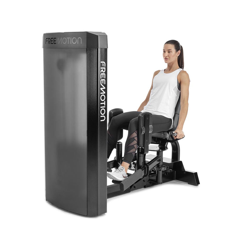 Freemotion Epic Selectorized -Hip Adduction/Abduction, leg exercises, buy adductor and abductor machine, exercise at home, gym equipment, fitness equipment, freemotion Uk, buy freemotion london. 
