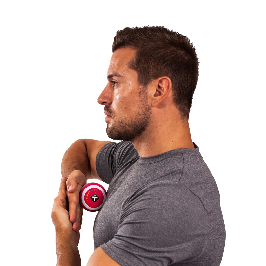 Massage Ball, trigger point, trigger point MBX, massages with trigger point.