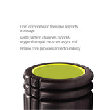 Massage therapy tools, hand rollers, massage tool, The black grid, buy massage roller, black massage roller, recovery for everybody, the grid black specs.