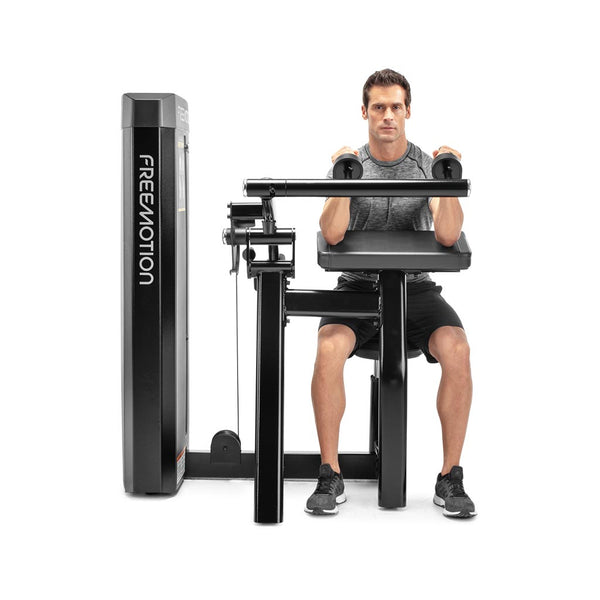 Freemotion Epic Selectorized -Triceps Extensionm buy triceps extension in london, fitness equipment in London, buy gym equipment uk, exercises with tricep extension, arm exercises.