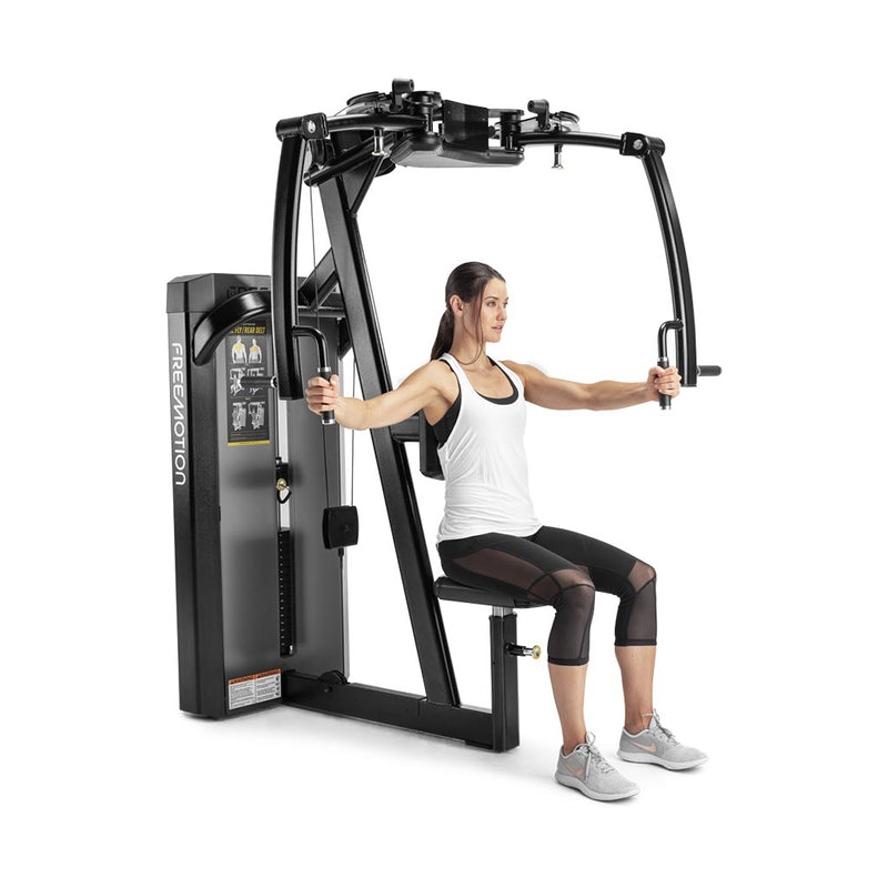 Freemotion Epic Selectorized - Pec Fly / Rear Delt, freemotion epic selectorized, workout with epic selectorized, workout with epic selectorized, training at the gym with pec fly, rear delt.