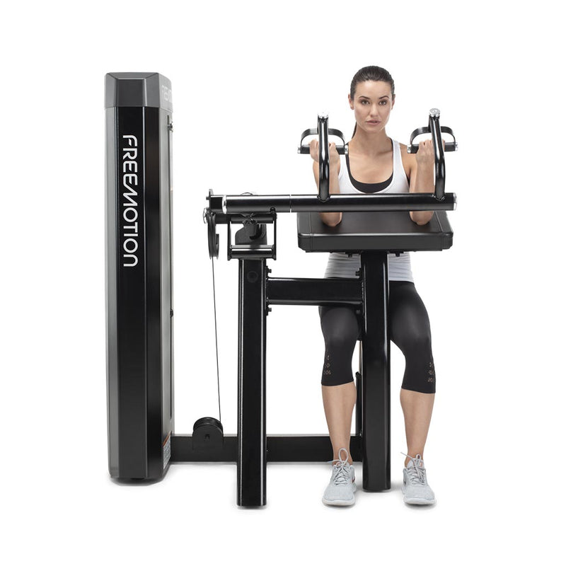 Freemotion Epic Selectorized -Biceps Curl, bicep curl exercises, workout with bicep curl, freemotion epic selectorized, buy gym equipment in London, fitness.