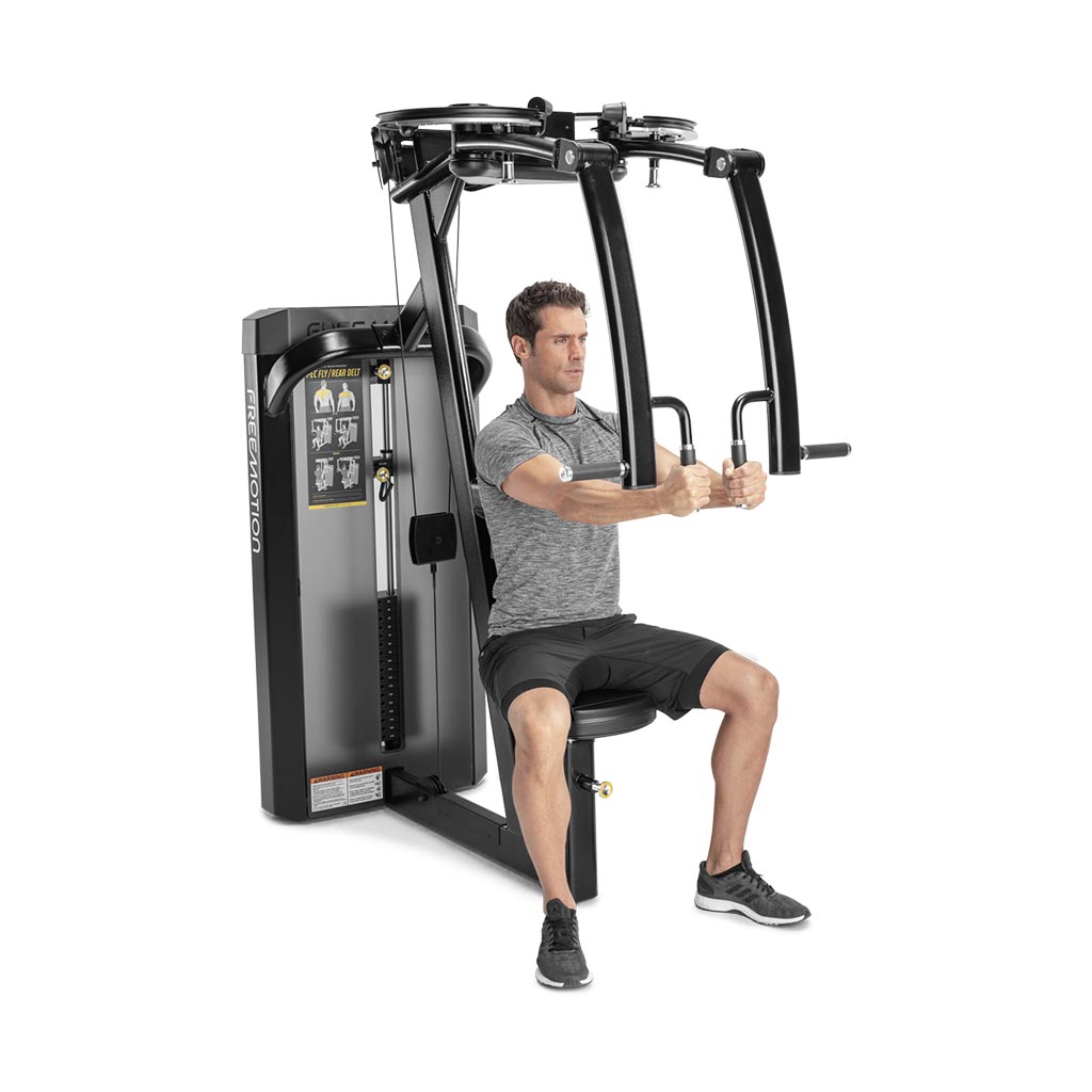 Freemotion Epic Selectorized - Pec Fly / Rear Delt, freemotion epic selectorized, workout with epic selectorized, workout with epic selectorized, training at the gym with pec fly, rear delt.