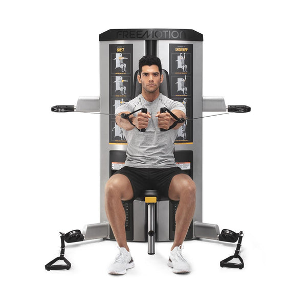 Freemotion GenesisDS DS Shoulder/ Chest, exercise, fitness, workout, genesis chest and shoulder, workout with freemotion genesis ds chest and shoulder, buy freemotion UK, buy freemotion london.