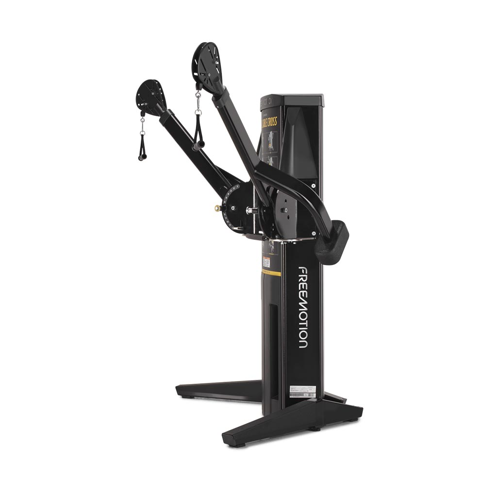 Freemotion dual cable cross, dual cable cross, exercise, fitness, workout, strength, exercises at home, gym equipment, buy gym equipment london, buy gym equipment UK, trend exercises, arm exercises.
