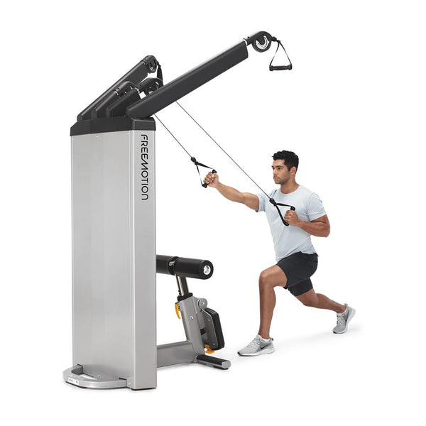 Freemotion GenesisDS Lat Pulldown, exercise, fitness, workout, genesis Biceps, workout with freemotion genesis abdominal, buy freemotion UK, buy freemotion london.