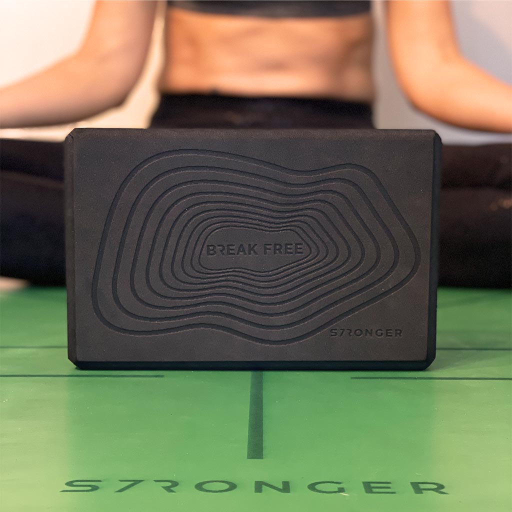 Yoga block, exercise with Yoga Block, yoga essentials, black yoga blocks, buy yoga blocks, Uk yoga blocks, S7R Yoga Blocks, flexibility exercises, yoga flexibility, training at home, home gym, exercising from home.