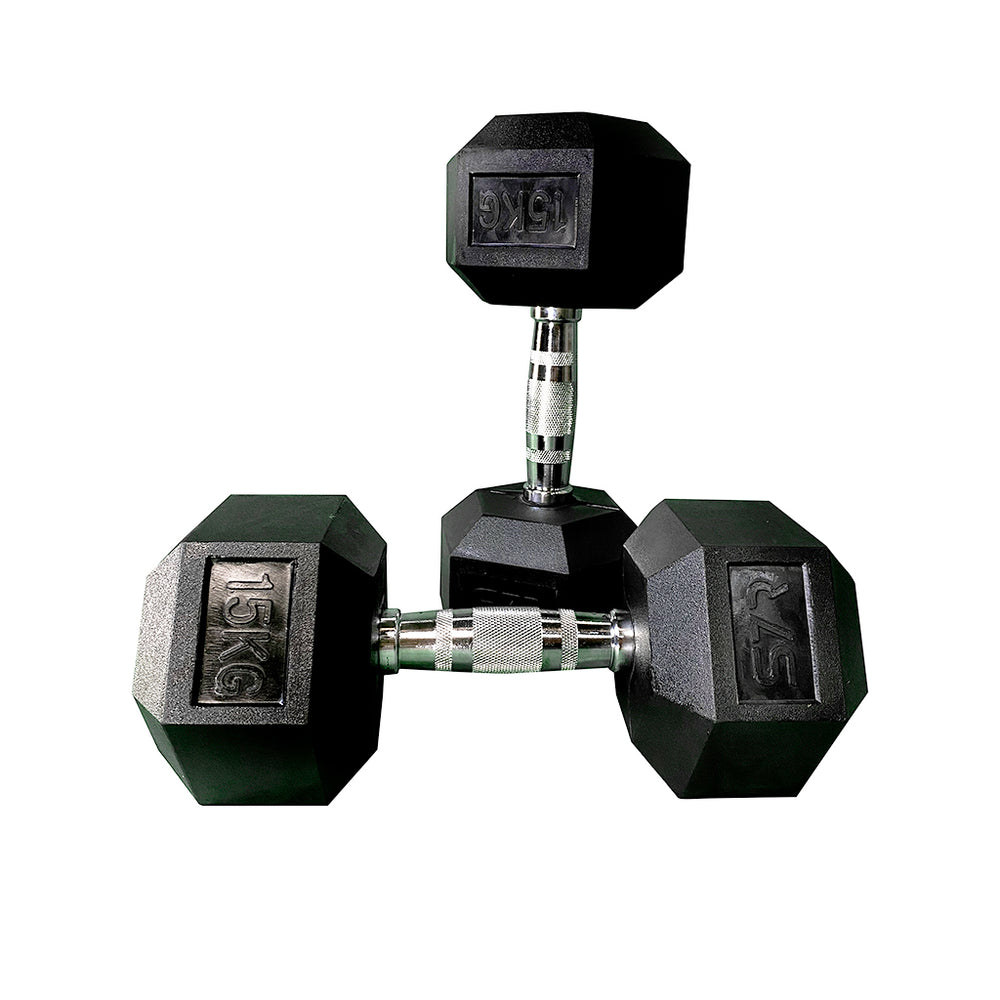 Hex dumbbells in stock uk sale