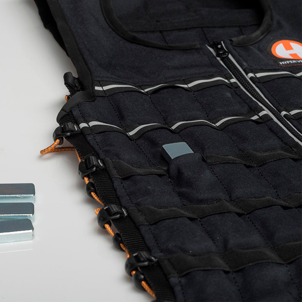 hyperwear weighted vest extra weights booster pack. Hypervest 5lb extra weight pack designed for the hyper vest PRO and Elite. Weighted vest zinc plated weights to boost your workouts, weights for workouts, training at home, Home gym, gym at home, buy pro booster pack for hypervest.