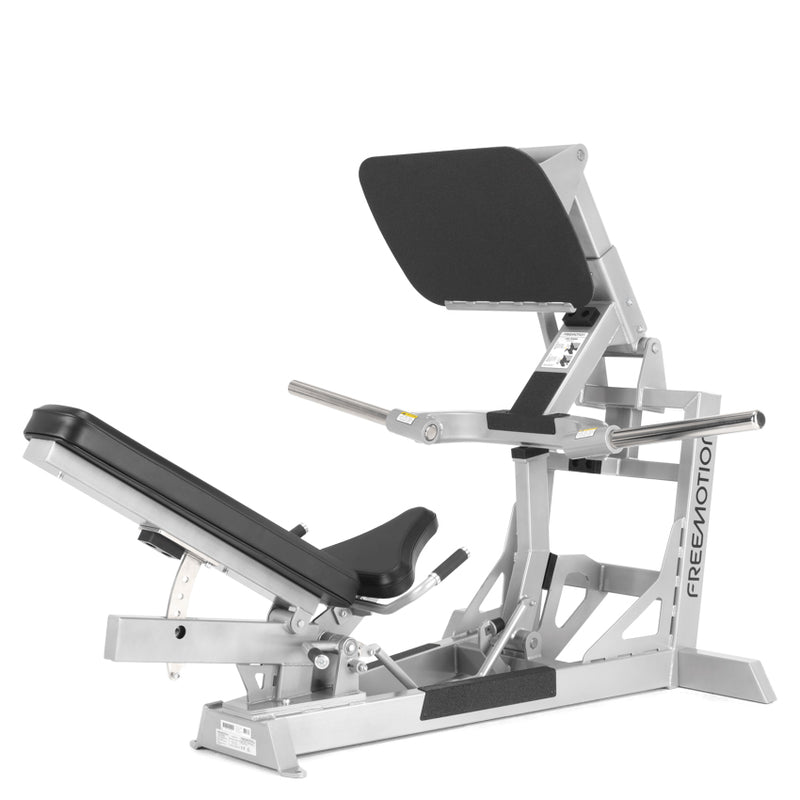 Freemotion Plate Loaded Squat, Loaded Squat, Gym Equipment, training at the gym, weights, freemotion at the gym, training from the gym, buy freemotion in UK, buy gym equipment in London.