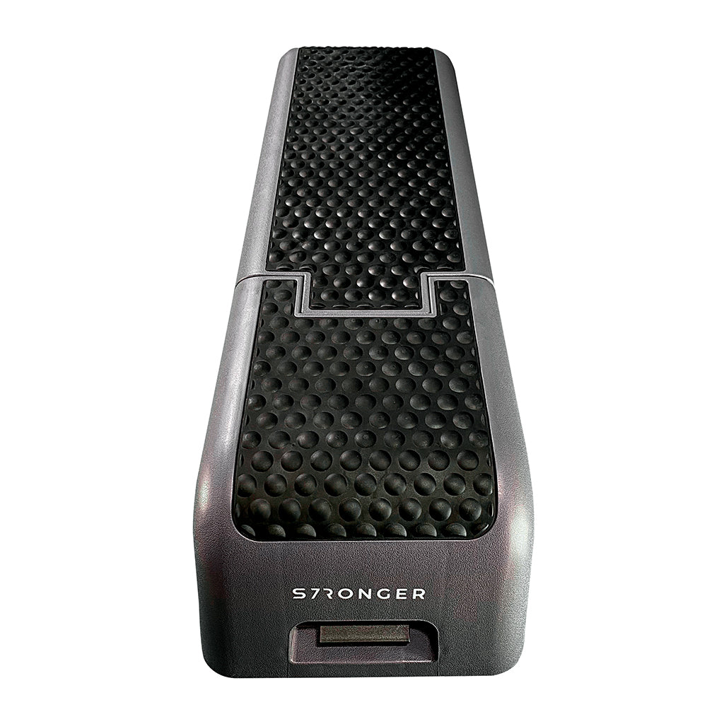 Aerobic Step color Black, Aerobic step color Grey. Aerobic Step for plyometric, aerobic and strength exercises. Aerobic Step for cardio, aerobic step for body weight exercises.