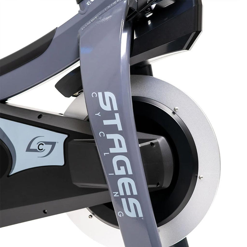 Stages Indoor bike, indoor bikes, stages spin bike, stages bike uk, stages cycling bike, best spin bikes, Stages SC2 Spin bike, buy sc2 stages, sc2 spin bike uk, training at home, home gym, gym equipment, cardio, cardio equipment, Stages wheels.