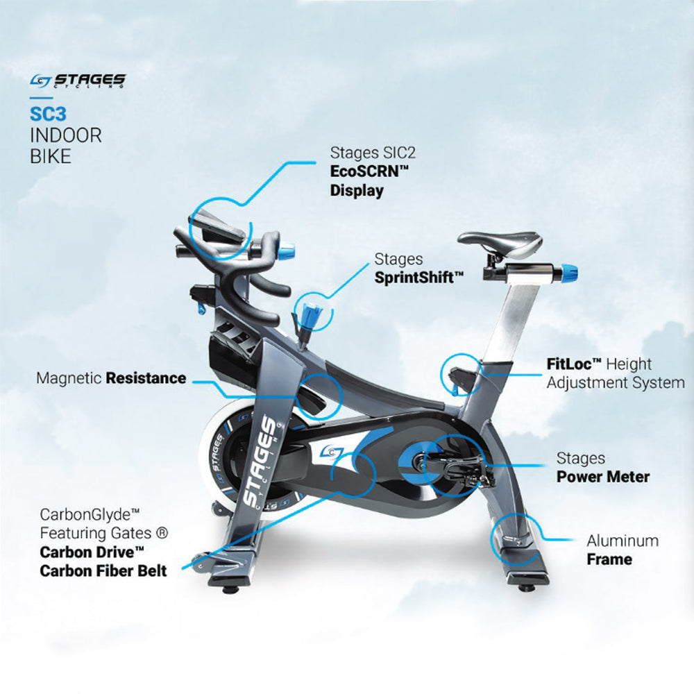 Stages Sb20 Stages Sc3 Bike Review Stages SC3 Exercise Bike