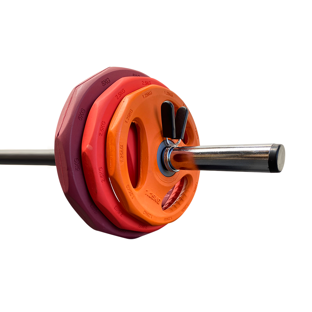 Studio Pump Set - Rubber Barbell Weights