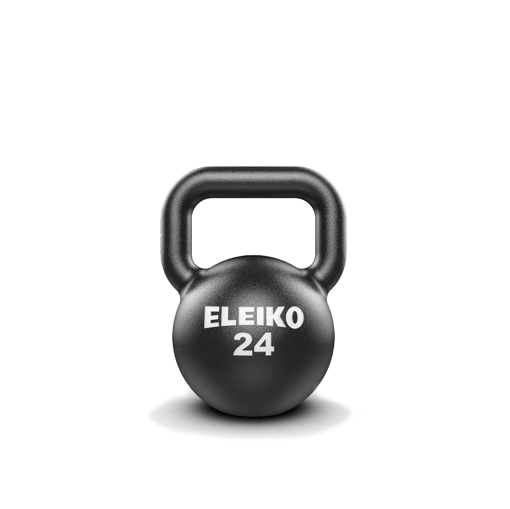 Eleiko Kettlebells, cast iron kettlebell. Eleiko Kettlebell for indoors, weights, eleiko kettlebell buy, eleiko kettlebell sale, gym equipment, workout with kettlebell, kettlebell 24kg
