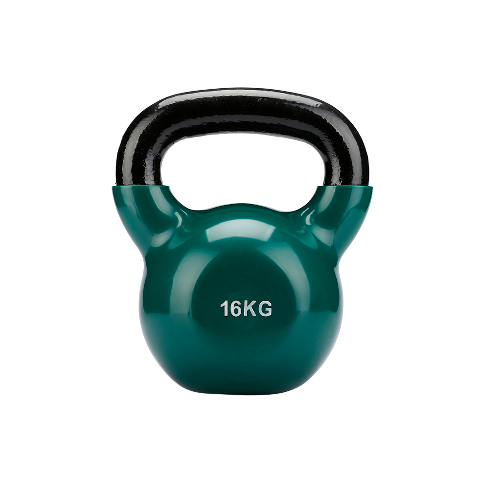 coated kettlebell 16kg, kettlebell vinyl coated Kettlebell, dumbbells and kettlebells, weights, kettlebells in stock, kettlebell uk