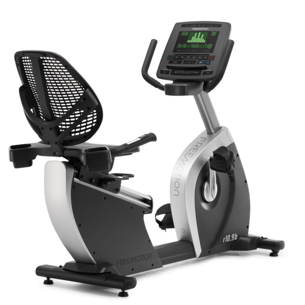 Freemotion recumbent r10.9b, cardio machines, gym equipment, exercise, gym at home, fitness equipment, workout style. 